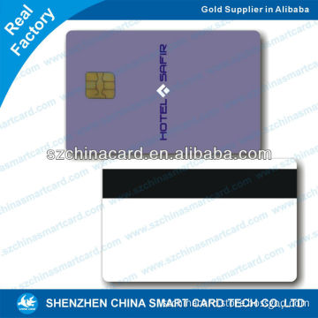 printed plastic pvc contact smart medical id card